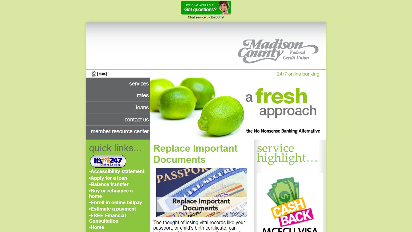 Madison County Federal Credit Union
